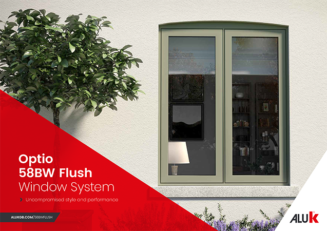 AluK Optio 58BW Flush Window System